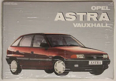 LIBRETTO NUOVO OPEL ASTRA VAUXHALL, LA COLLECTION AUTOMOBILIA 1992 in italiano #L528