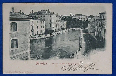 TREVISO Riviera sul Sile e Palazzo Onigo viaggiata “900 f/p #21400