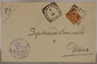 STORIA POSTALE REGNO 20 CENTESIMI 1902 #SP644