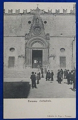 TERAMO  La Cattedrale animata  no viaggiata “900 f/p #16472
