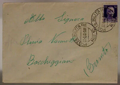 POSTA MILITARE n° 10 ( MARCHESE P.2 ) BUSTA CON BOLLO D’ARRIVO 27.9.1940 #XP6