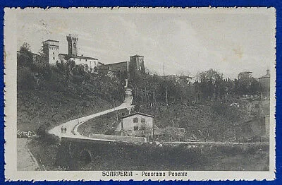 SCARPERIA Panorama da Ponente animata  viaggiata 1917 f/p #20743