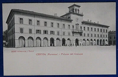CERVIA Palazzo del Comune animata no viaggiata “900 f/p #20779