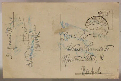 POSTA MILITARE n. 92 AICPM P. 3 CARTOLINA  4.2.1936 AOI #XP149