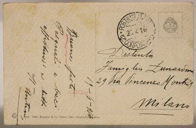 POSTA MILITARE 12° CORPO D’ARMATA 20.4.1916 CARTOLINA #XP223N