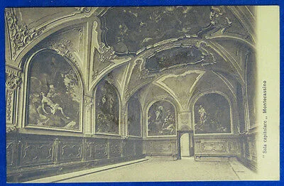MONTECASSINO Sala Capitolina viaggiata anni 10 f/p #20861