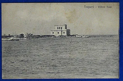TRAPANI Villino Nasi viaggiata 1913  f/p #20984