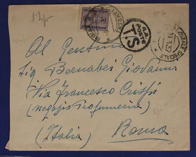 Ufficio Postale Speciale 4 Segnatasse 50 Centesimi 21.3.1937 #XP169C