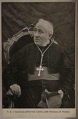 Cardinale ARISTIDE CAVALLARI NON VIAGGIATA fp ANNI 10/20 #17400
