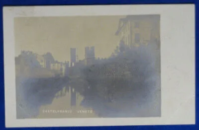 CASTELFRANCO VENETO  Veduta viaggiata 1906 f/p cartolina sbiadita #20033