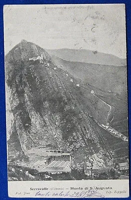 SERRAVALLE  Vittorio Monte di S. Augusta viaggiata 1904  f/p #20028