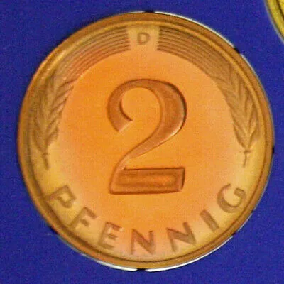 GERMANIA 2 Pfennig 1981 D Munchen #G49