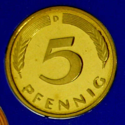 GERMANIA 5 Pfennig 1981 D Munchen #G48