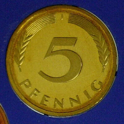 GERMANIA 5 Pfennig 1981 J Amburgo #G68