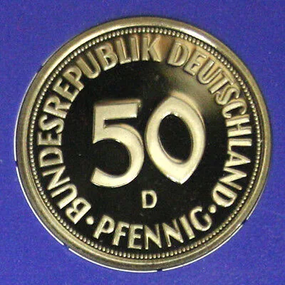 GERMANIA 50 Pfennig 1982 D Munchen #G86