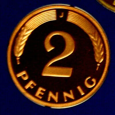 GERMANIA 2 Pfennig 1988 J Amburgo #G391