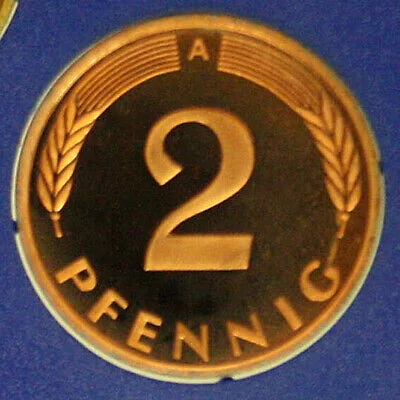 GERMANIA 2 Pfennig 1991 A Berlino #G491
