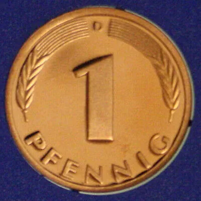 Germania 1 Pfennig 1992 D Munchen #G622