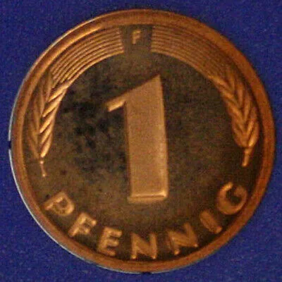 GERMANIA 1 Pfennig 1992 F Stoccarda  #G632