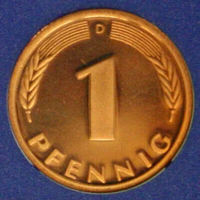 Germania 1 Pfennig 1994 D Munchen #G552