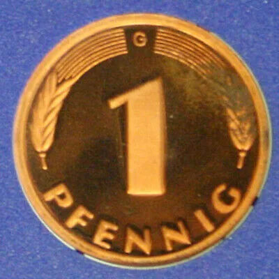 Germania 1 Pfennig 1994 G Karlsruhe #G572