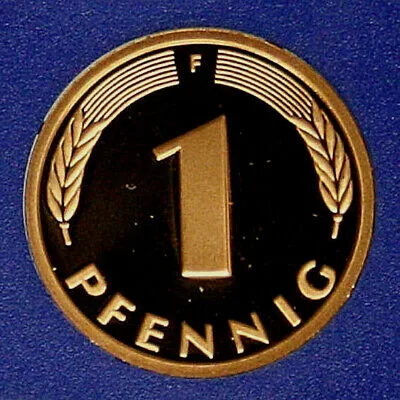 GERMANIA 1 Pfennig 1996 F Stoccarda  #G612