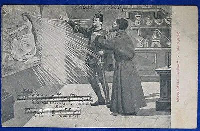 MEFISTOFELE Opera Lirica no viaggiata anni 10 f/p  #19624