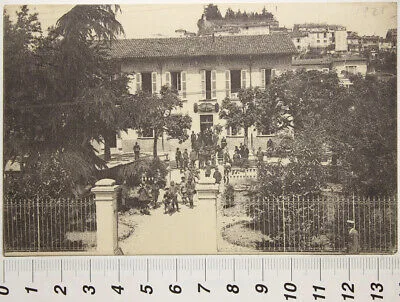 BERGAMO COLLEGIO FAMIGLIA ALUNNI SCUOLE COMUNALI ANIMATA VIAGGIATA 1921 #18025