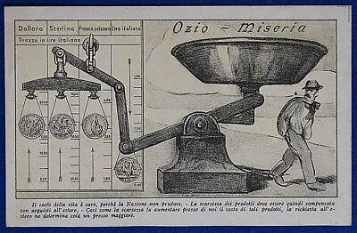 PRESTITO NAZIONALE Sottoscrizione OZIO MISERIA inflazione f/p #18200