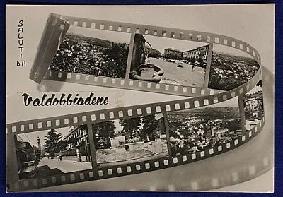 SALUTI DA VALDOBBIADENE Varie Vedute VIAGGIATA FG ANNI 50/60 #15580
