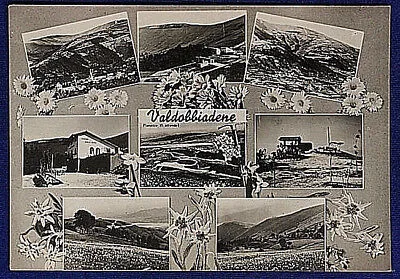 VALDOBBIADENE PIANEZZE Varie Vedute NON VIAGGIATA FG ANNI 50/60 #15577