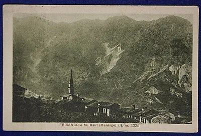 FRISANCO E MONTE RAUT MANIAGO VIAGGIATA fp ANNI 20 #15728