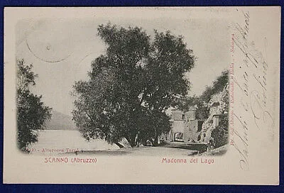 SCANNO MADONNA DEL LAGO VIAGGIATA fp “900 #15716