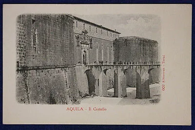 AQUILA IL CASTELLO NON VIAGGIATA fp ANNI 10/20 #15661