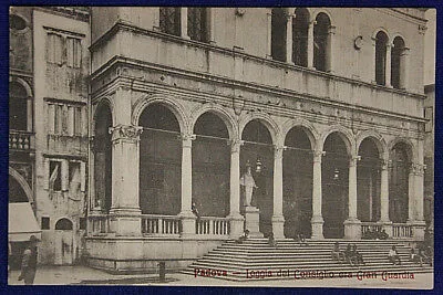 PADOVA LOGGIA DEL CONSIGLIO ORA GRAN GUARDIA NON VIAGGIATA fp ANNI 10/20 #15998