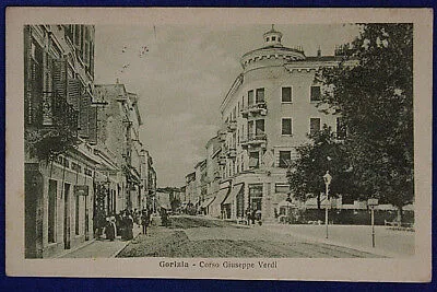 GORIZIA CORSO GIUSEPPE VERDI VIAGGIATA fp ANNI 10 #16197