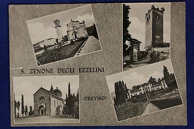 SAN ZENONE DEGLI EZZELINI Vedute VIAGGIATA FG ANNI 60 #16243