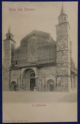 Parma Borgo San Donnino La Cattedrale Non Viaggiata Anni 10/20 fp #15867