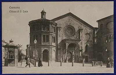 Cremona Chiesa di San Luca Non Viaggiata Anni 10/20 fp #16370