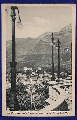 SAN VINCENZO DELLA FONTE DALL’ ALBERGO BELLA VISTA NON VIAGG  fp ANNI 10 #15859