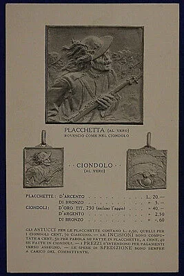 PUBBLICITARIA PLACCA STABILIMENTO S. JOHNSON MILANO NO VIAGG  fp ANNI 20 #16887