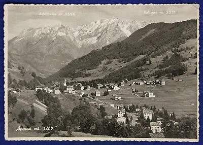 APRICA 1200 m con L’ ADAMELLO E IL BAITONE VIAGGIATA FG ANNI 50 #17052