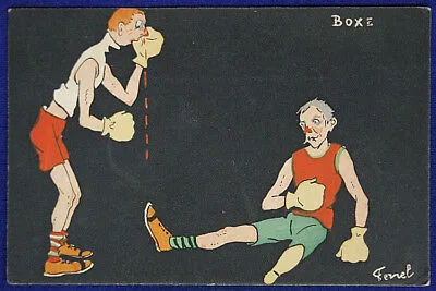FERNEL ILLUSTRATA BOXE SPORT VIAGGIATA fp  “900 #17207