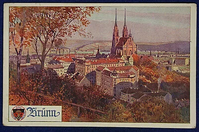 ILLUSTRATA DEUTSCHER SCHULVEREIN BRUNN VIAGGIATA fp ANNI 10 #17230