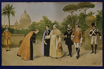 ILLUSTRATA RELIGIOSA PIO XI NON VIAGGIATA fp ANNI 20/30 #17460