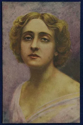 ILLUSTRATA ATTRICE LYDA BORELLI NON VIAGGIATA fp ANNI 20/30 #17634