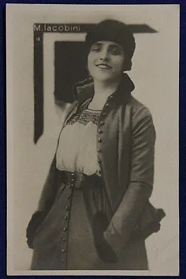 ATTRICE MARIA JACOBINI NON VIAGGIATA fp ANNI 20/30 #17692
