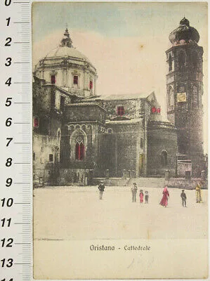 ORISTANO La Cattedrale viaggiata 1918 #17712