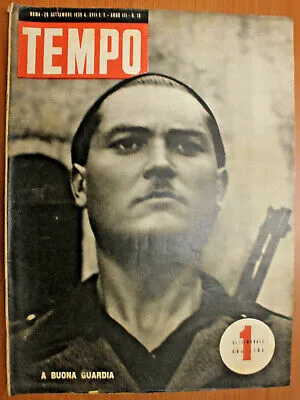 TEMPO  n. 18 SETTEMBRE 1939 A BUONA GUARDIA #R18