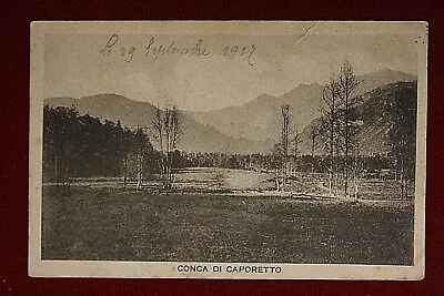 CONCA DI CAPORETTO Slovenia Panorama, no viaggiata, anni 10 #14360
